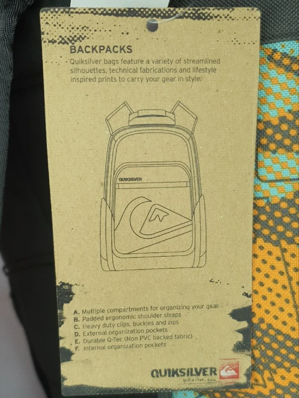 Quiksilver each backpack 18